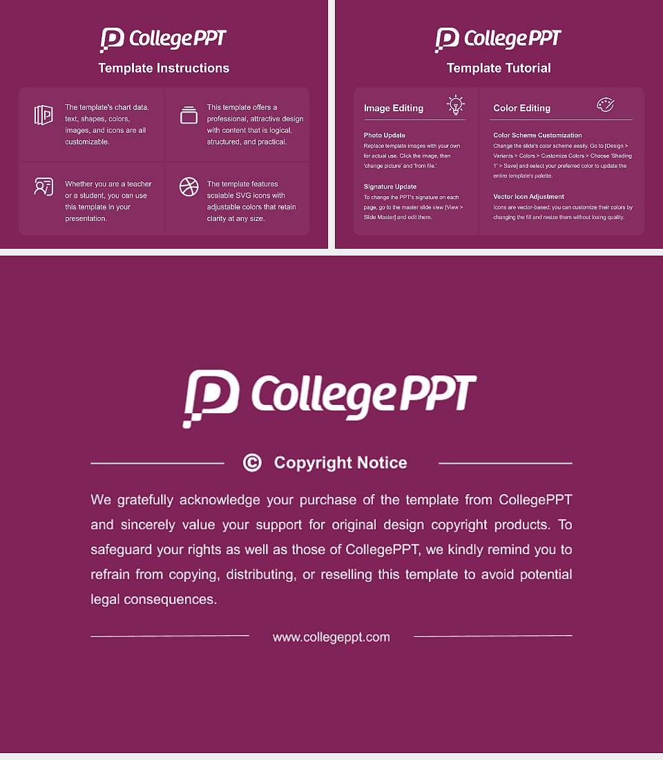 Shizuoka Eiwa Gakuin University Course/Courseware Creation PPT Template4:3 ratio PPT effect preview image5