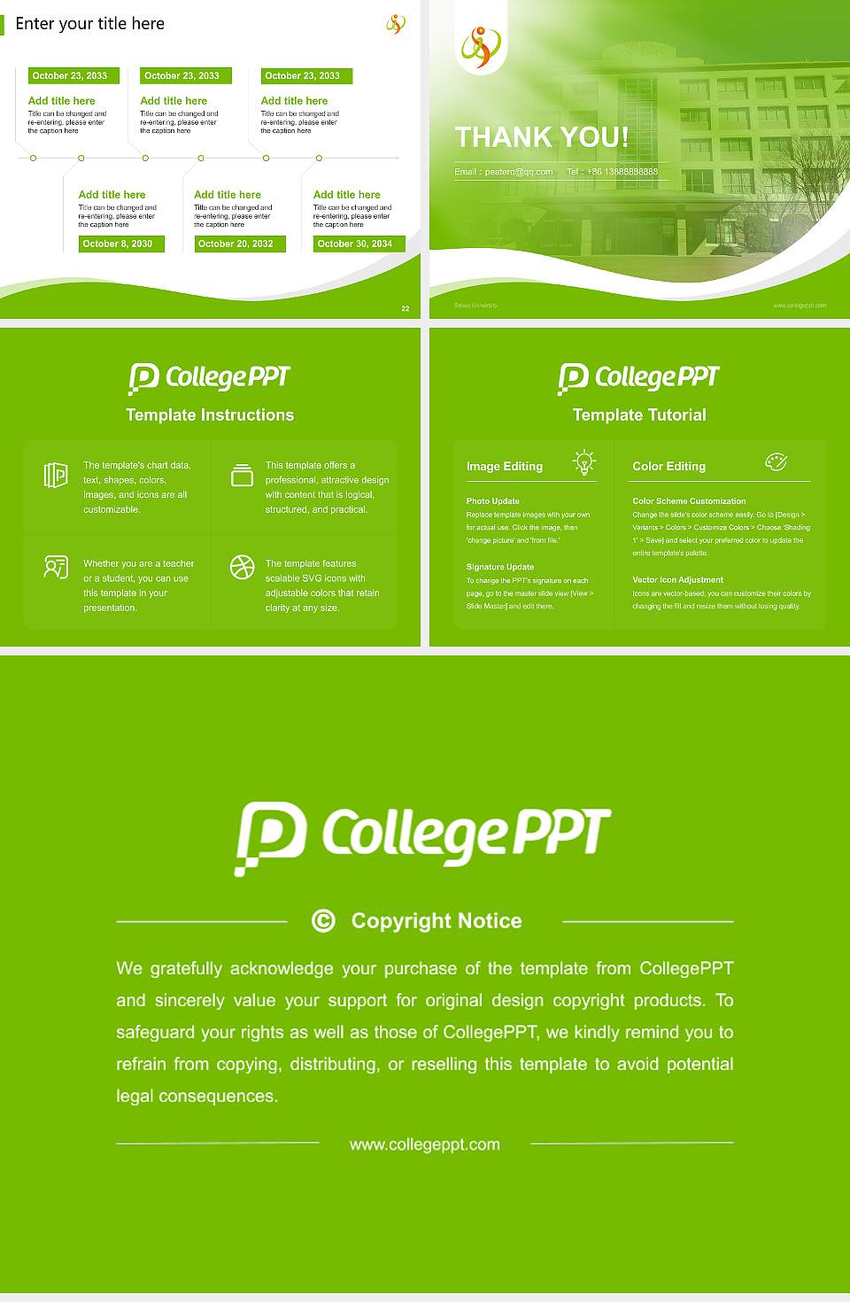 Seiwa University Lecture Sharing and Networking Event PPT Template4:3 ratio PPT effect preview image4