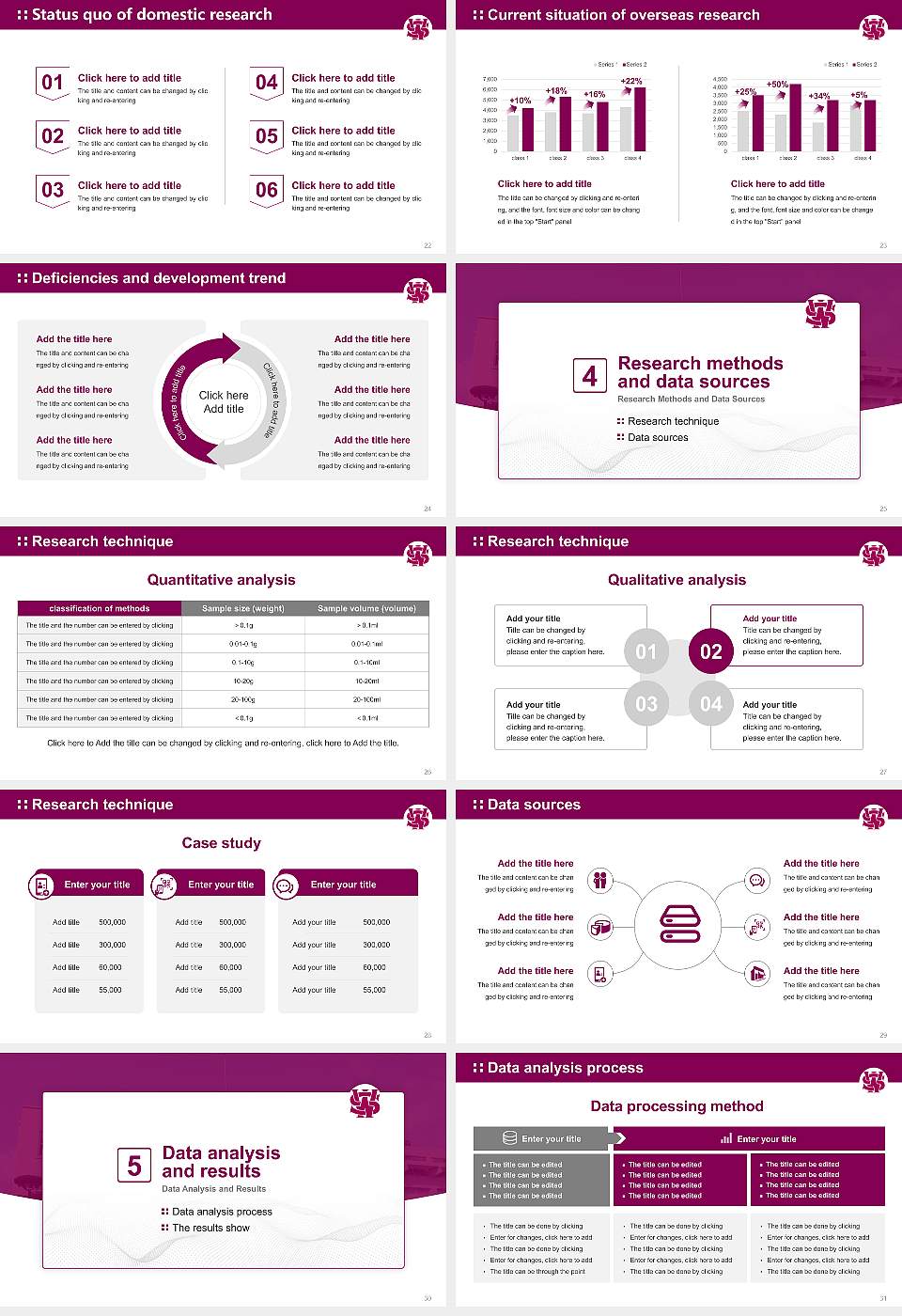 Seinan Jo Gakuin University Graduation Thesis Defense PPT Template16:9 ratio PPT effect preview image4