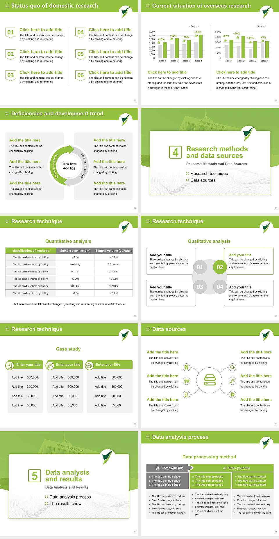 Shizuoka Sangyo University Fujieda Campus Graduation Thesis Defense PPT Template4:3 ratio PPT effect preview image4