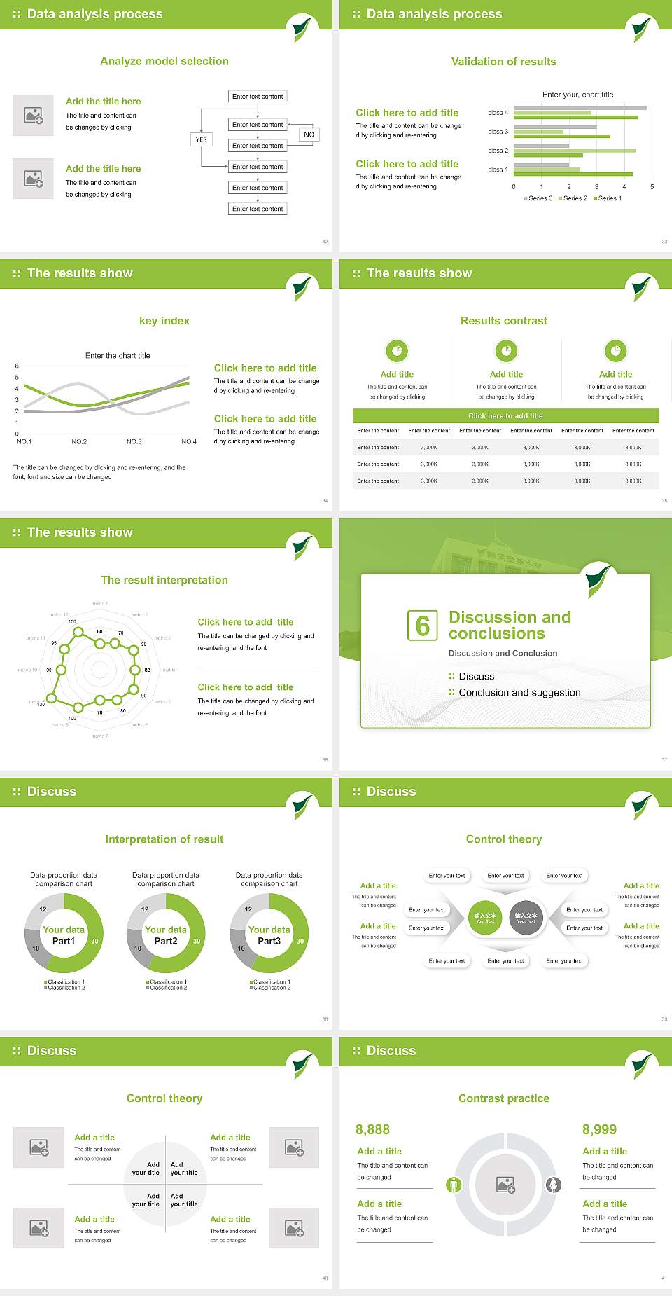 Shizuoka Sangyo University Fujieda Campus Graduation Thesis Defense PPT Template4:3 ratio PPT effect preview image5