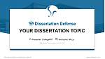 Shimonoseki City University Graduation Thesis Defense PPT Template