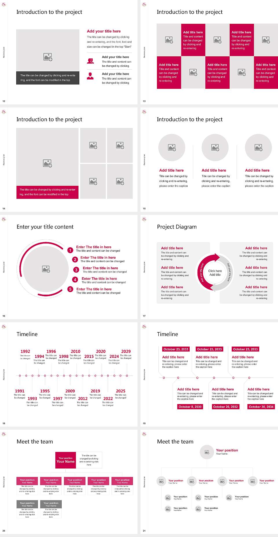 Shikoku Gakuin University Competition/Entrepreneurship Contest PPT Template4:3 ratio PPT effect preview image3