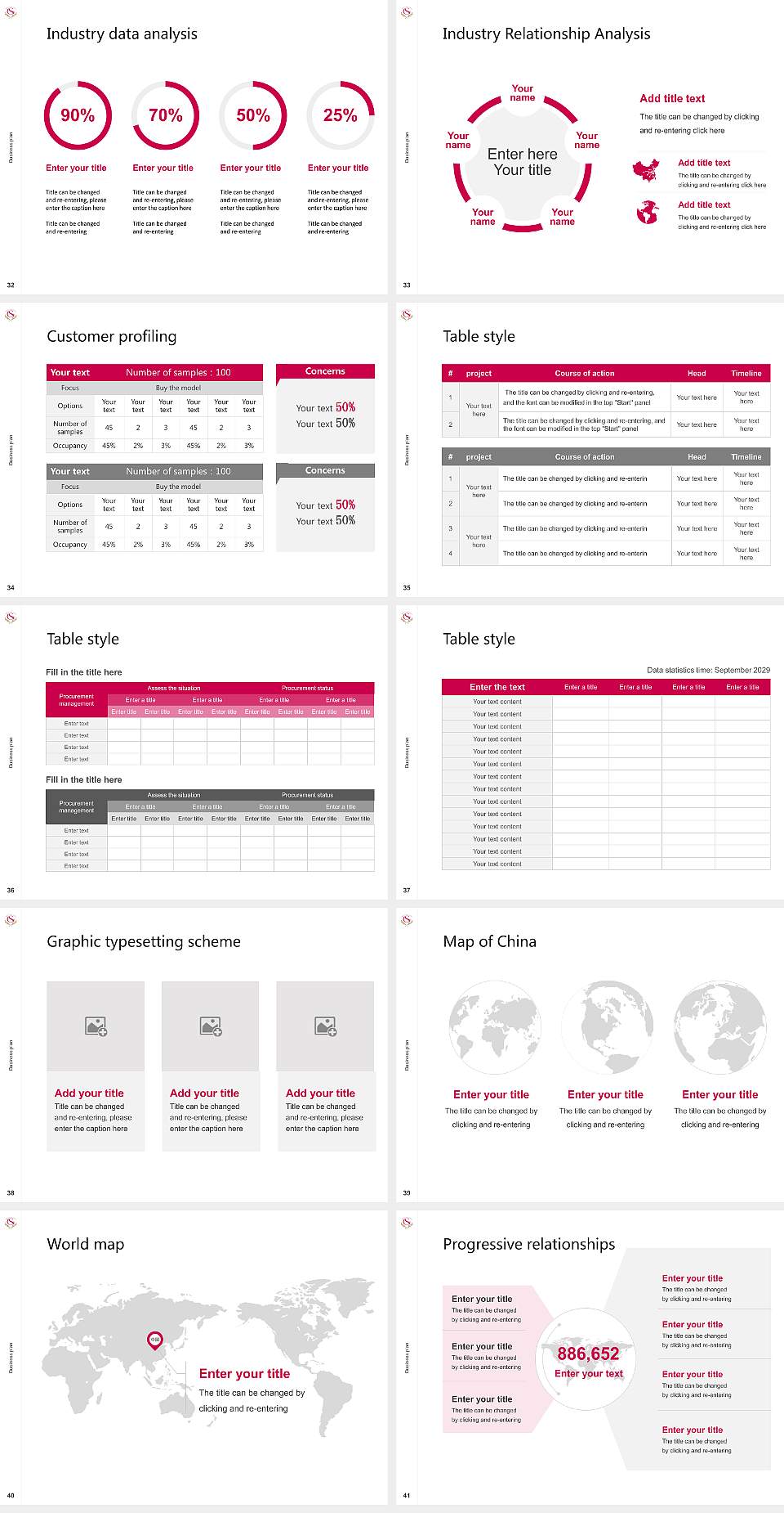 Shikoku Gakuin University Competition/Entrepreneurship Contest PPT Template4:3 ratio PPT effect preview image5