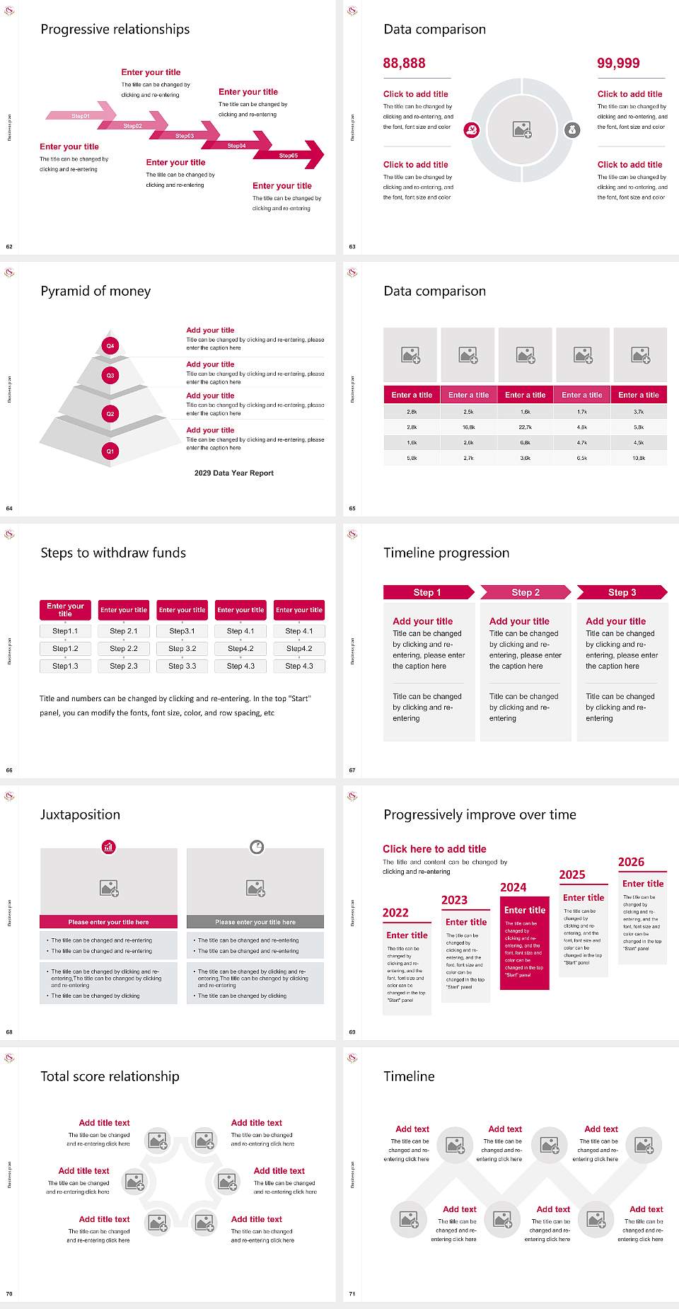 Shikoku Gakuin University Competition/Entrepreneurship Contest PPT Template4:3 ratio PPT effect preview image8
