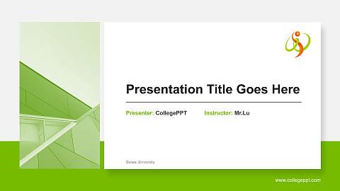 Seiwa University General PPT Template
