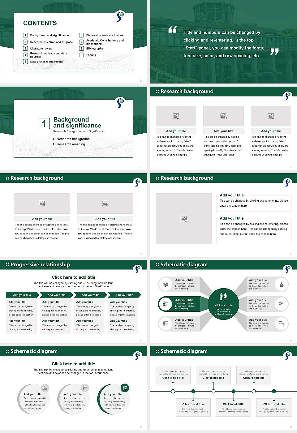 Senshu University Ikuta Campus Graduation Thesis Defense PPT Template16:9 ratio PPT effect preview image2