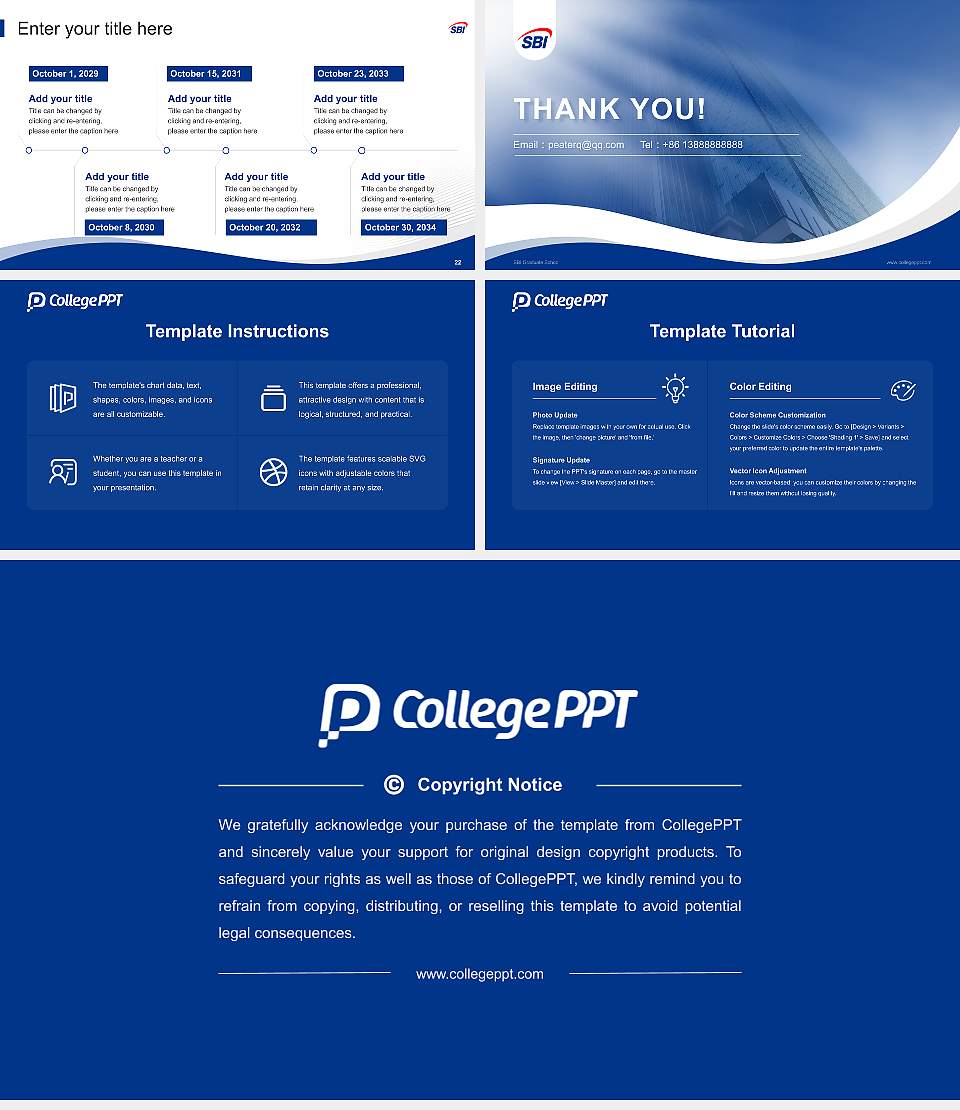 SBI Graduate School Lecture Sharing and Networking Event PPT Template16:9 ratio PPT effect preview image4