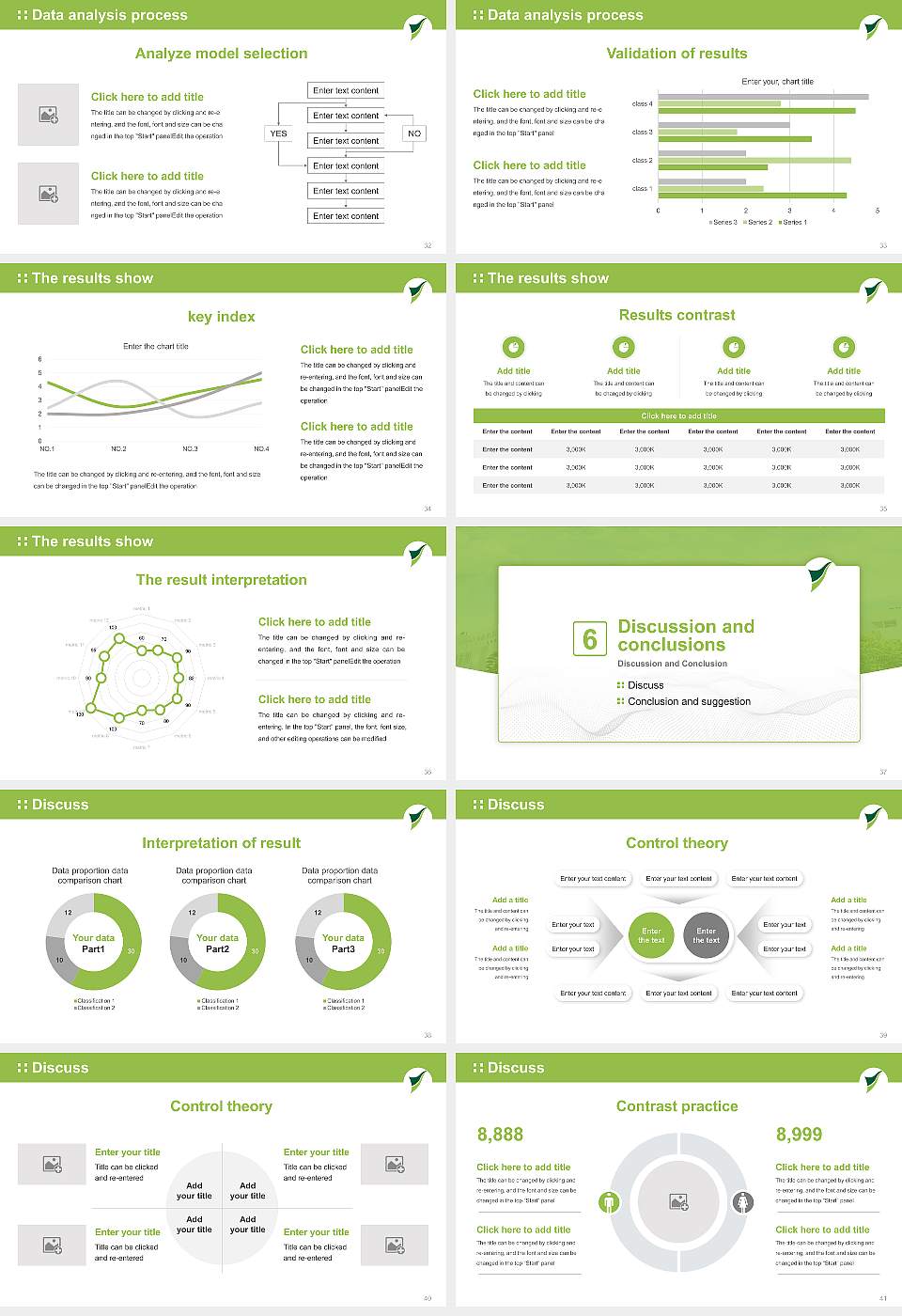 Shizuoka Sangyo University Iwata Campus Graduation Thesis Defense PPT Template16:9 ratio PPT effect preview image5
