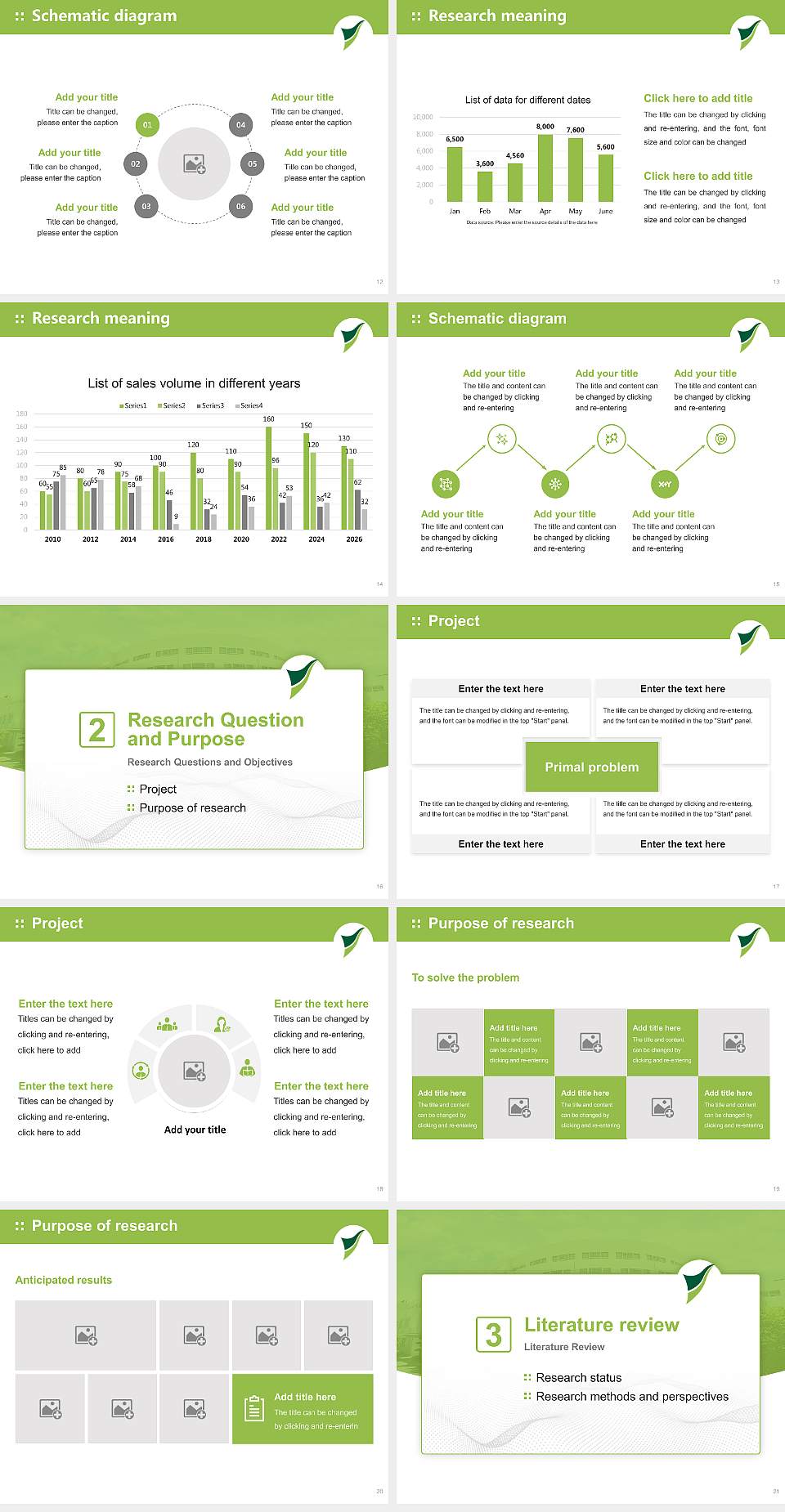 Shizuoka Sangyo University Iwata Campus Graduation Thesis Defense PPT Template4:3 ratio PPT effect preview image3