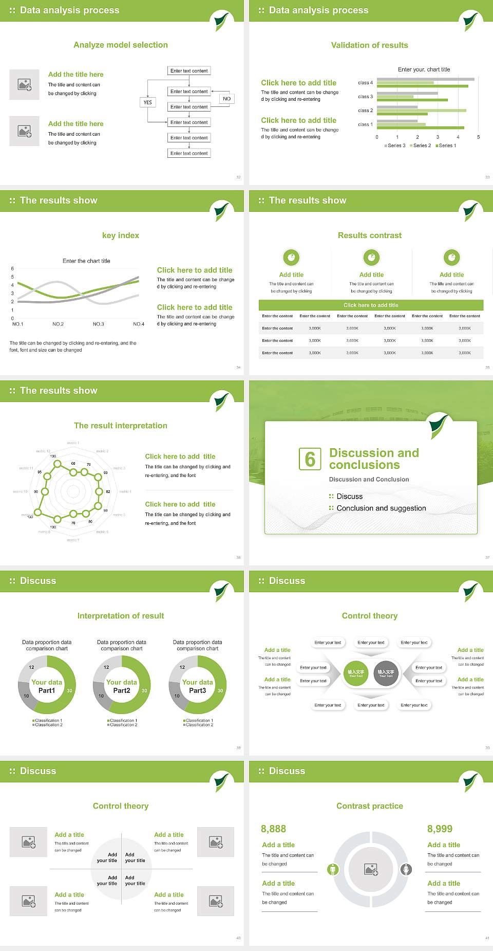Shizuoka Sangyo University Iwata Campus Graduation Thesis Defense PPT Template4:3 ratio PPT effect preview image5