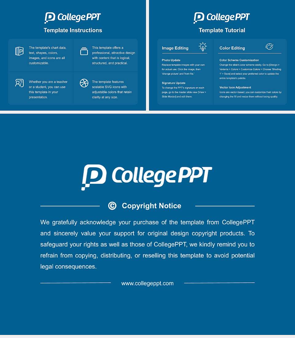 Shimonoseki City University Course/Courseware Creation PPT Template4:3 ratio PPT effect preview image5