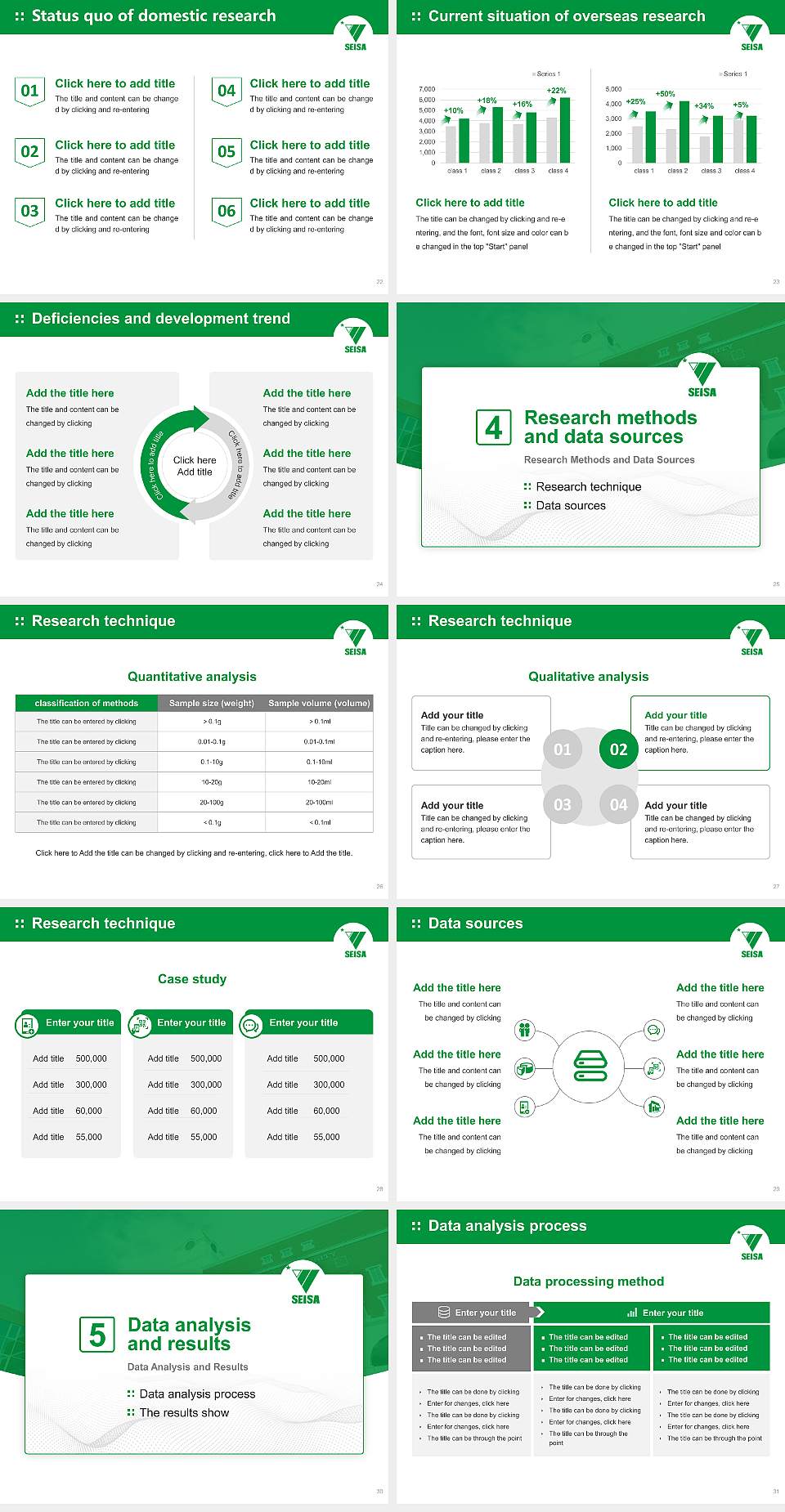 Seisa Dohto University Graduation Thesis Defense PPT Template4:3 ratio PPT effect preview image4