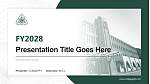 Shijonawate Gakuen University Academisch PPT-sjabloon