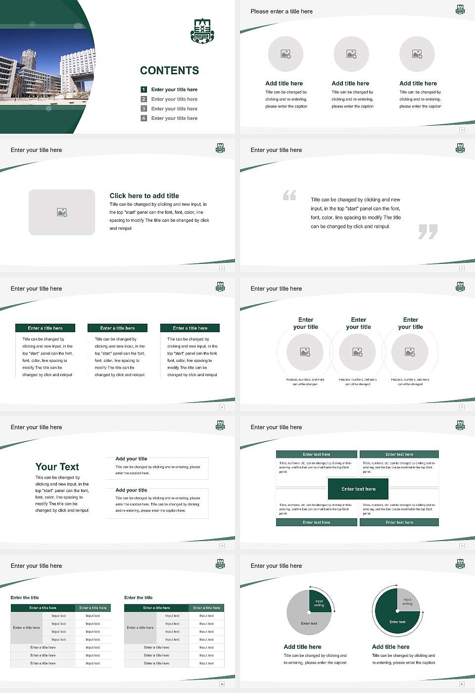 Shibaura Institute of Technology Course/Courseware Creation PPT Template16:9 ratio PPT effect preview image2