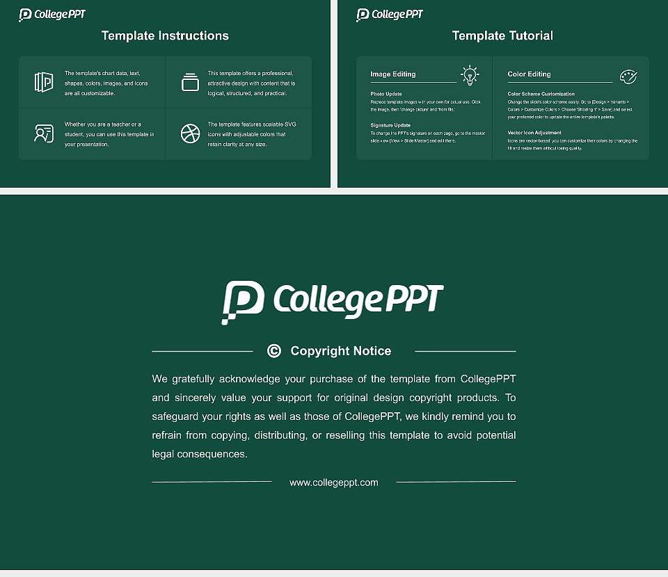Shibaura Institute of Technology Course/Courseware Creation PPT Template16:9 ratio PPT effect preview image5