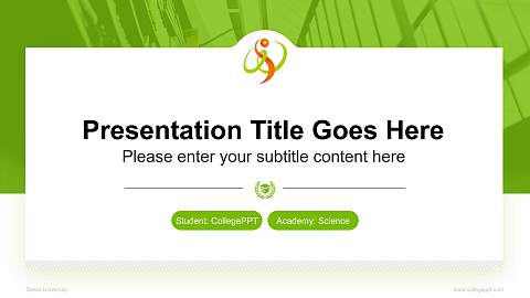 Seiwa University National Scholarship Defense PPT Template