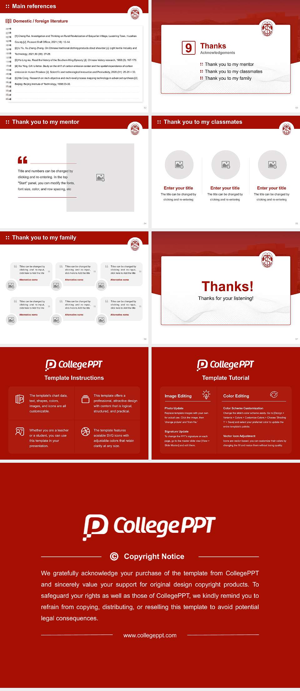Sapporo Medical University Graduation Thesis Defense PPT Template4:3 ratio PPT effect preview image7