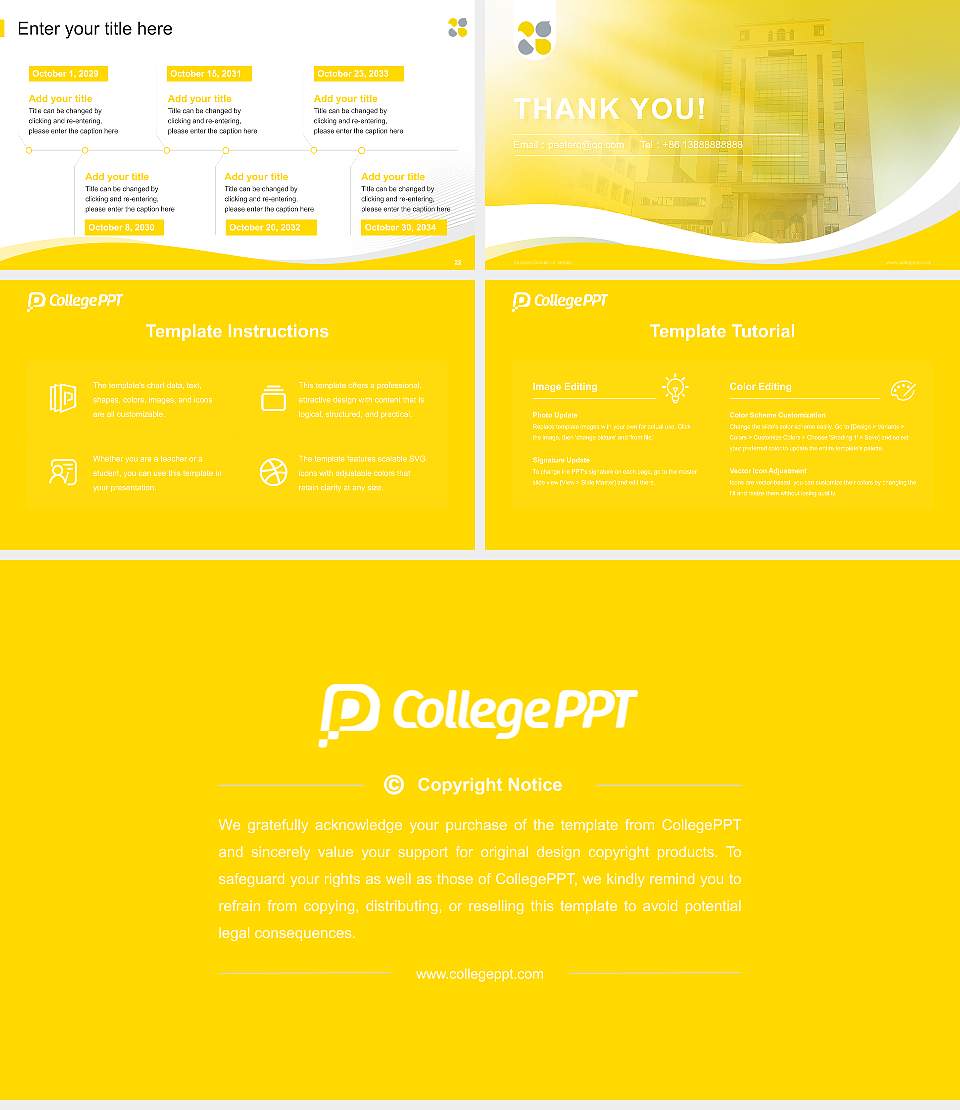 Sapporo Gakuin University Lecture Sharing and Networking Event PPT Template16:9 ratio PPT effect preview image4