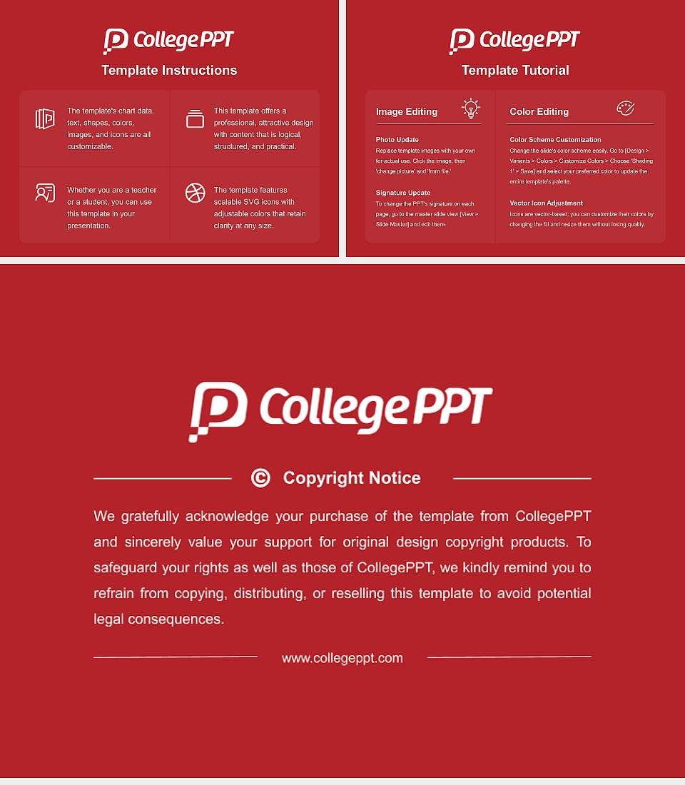 Sapporo University of Health Sciences Course/Courseware Creation PPT Template4:3 ratio PPT effect preview image5