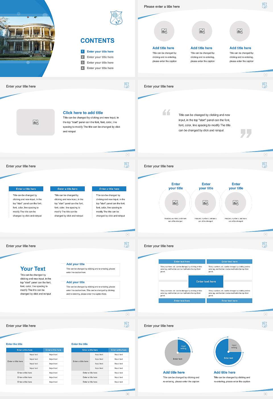 Seisen University (Tokyo) Course/Courseware Creation PPT Template16:9 ratio PPT effect preview image2
