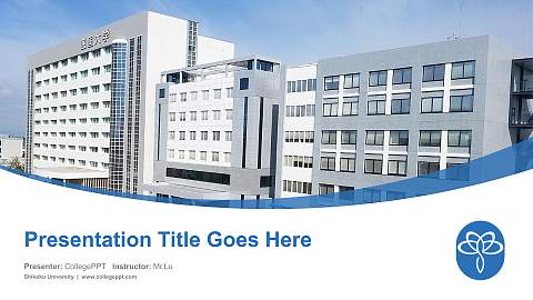 Shikoku University Course/Courseware Creation PPT Template