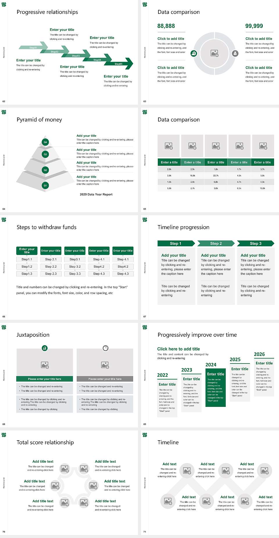 Seinan Gakuin University Competition/Entrepreneurship Contest PPT Template4:3 ratio PPT effect preview image8