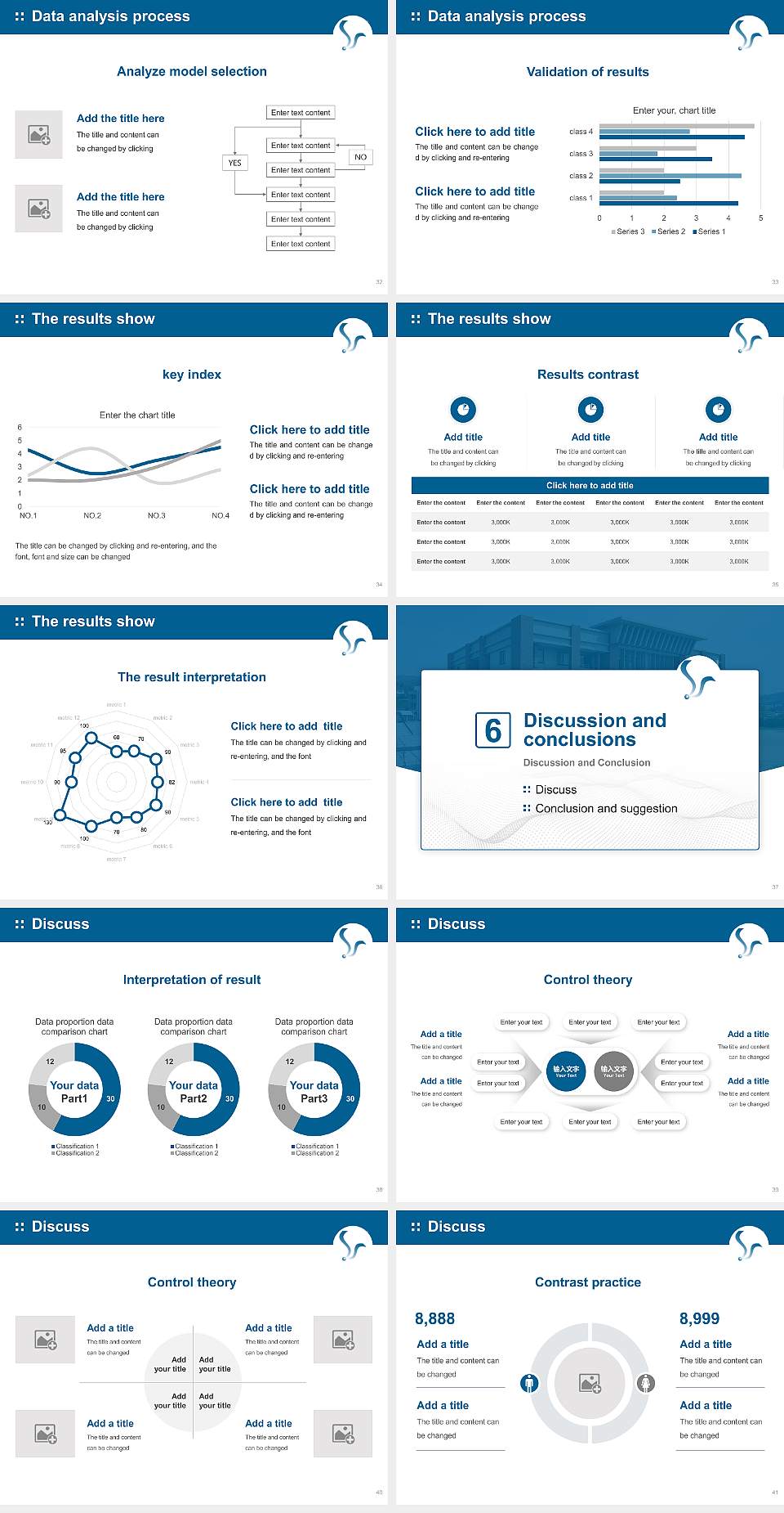 Shimonoseki City University Graduation Thesis Defense PPT Template4:3 ratio PPT effect preview image5