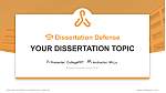 Setsunan University Graduation Thesis Defense PPT Template