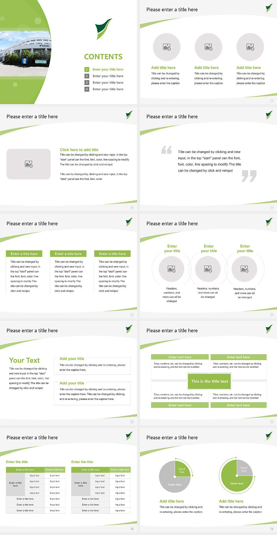 Shizuoka Sangyo University Iwata Campus Course/Courseware Creation PPT Template4:3 ratio PPT effect preview image2