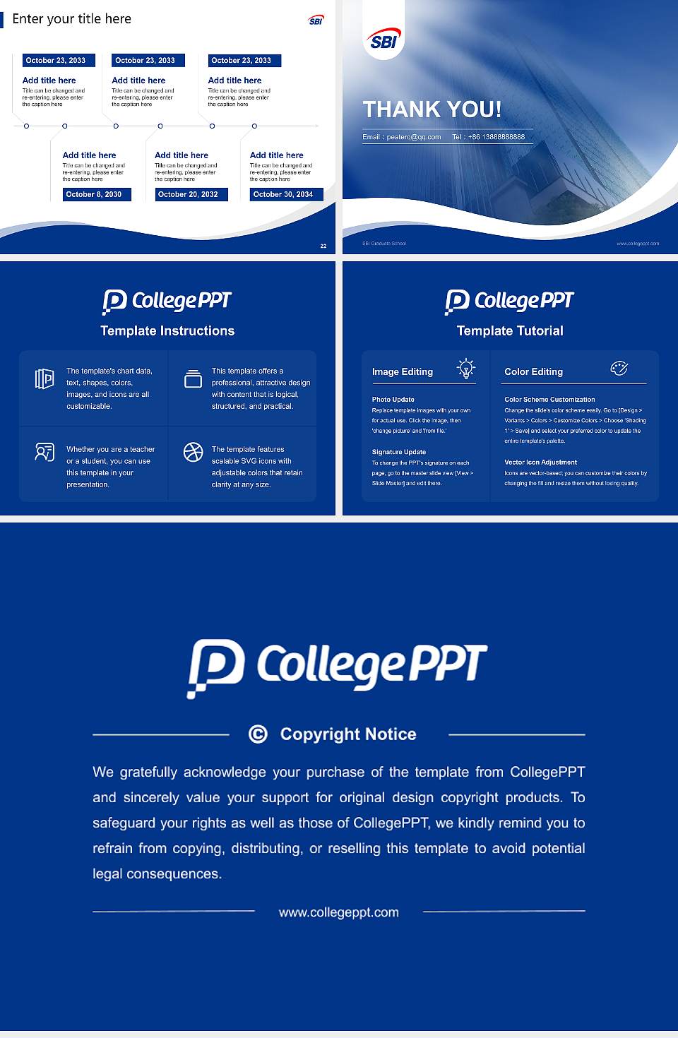 SBI Graduate School Lecture Sharing and Networking Event PPT Template4:3 ratio PPT effect preview image4