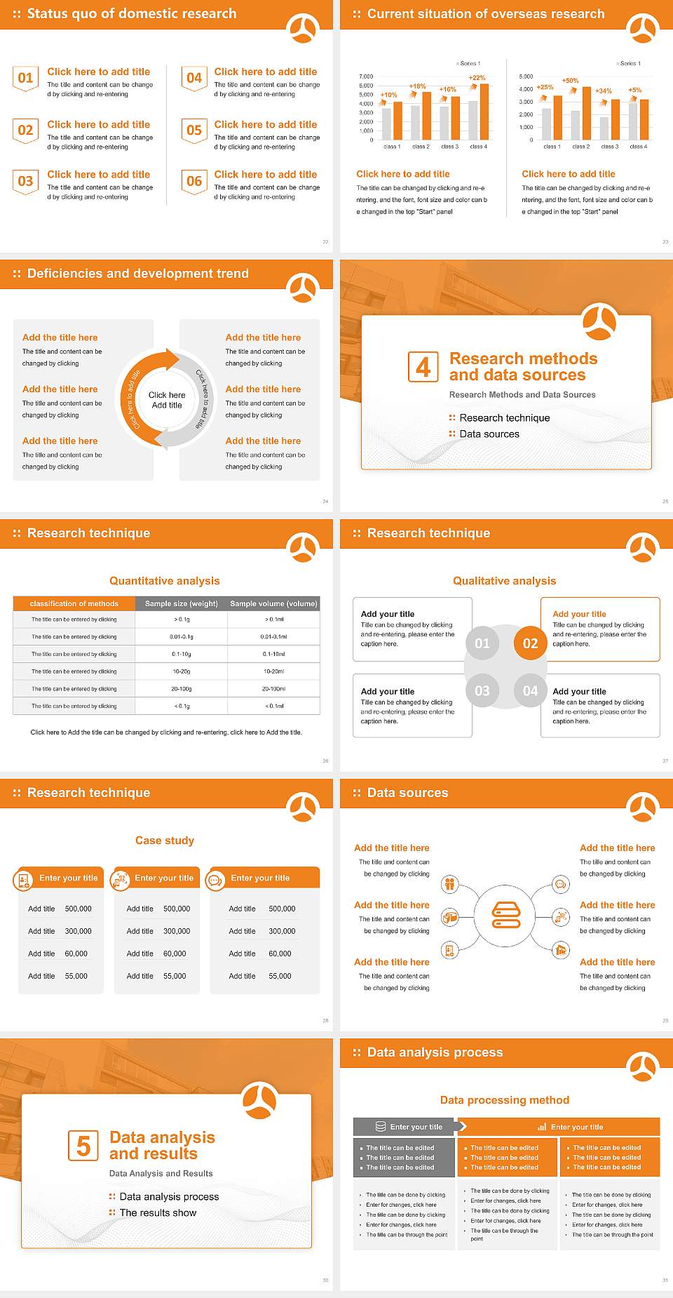 Shiseikan University Graduation Thesis Defense PPT Template4:3 ratio PPT effect preview image4