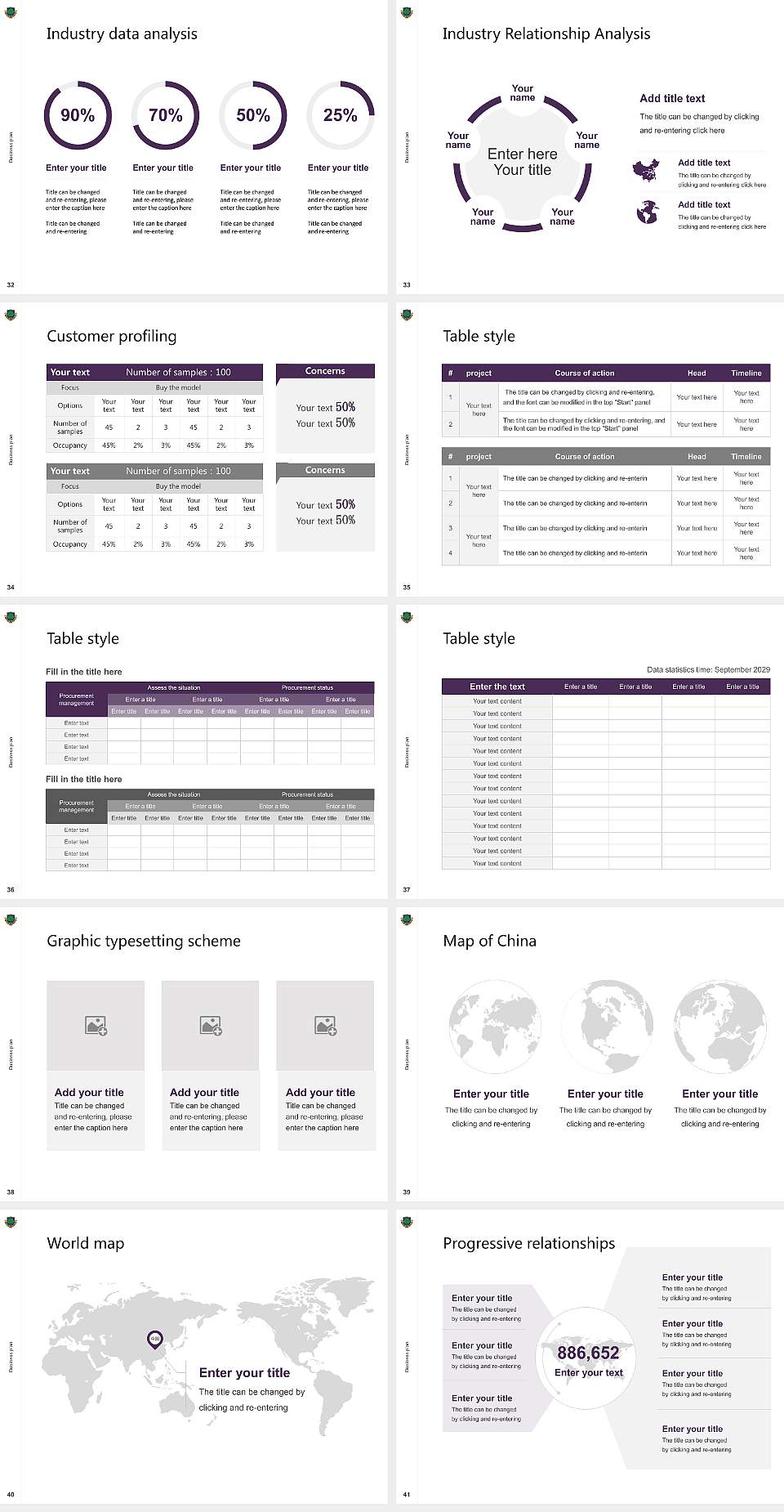 Sapporo University Competition/Entrepreneurship Contest PPT Template4:3 ratio PPT effect preview image5
