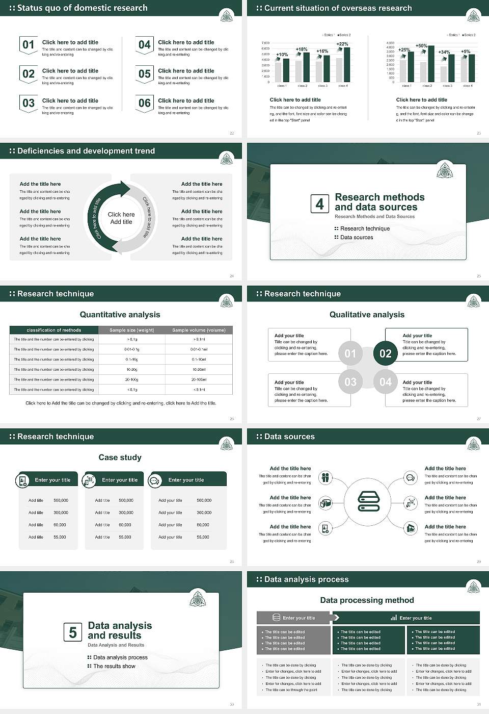 Shijonawate Gakuen University Graduation Thesis Defense PPT Template16:9 ratio PPT effect preview image4