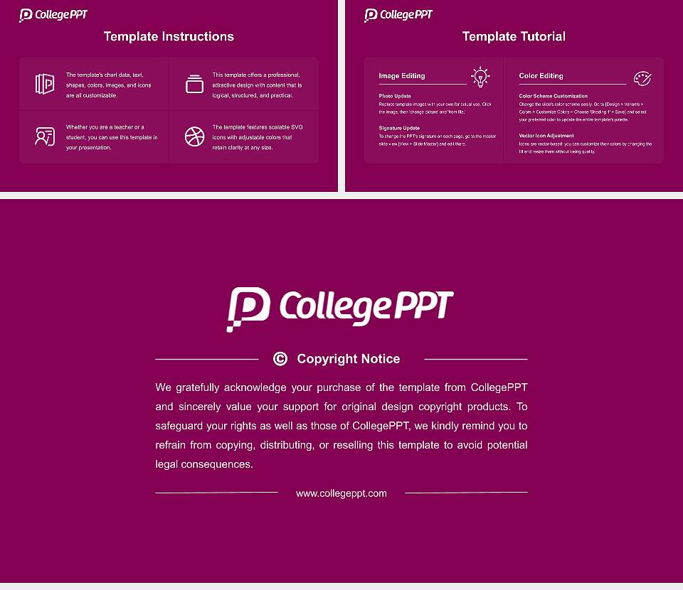 Seinan Jo Gakuin University Academic Presentation/Research Findings Report PPT Template16:9 ratio PPT effect preview image5
