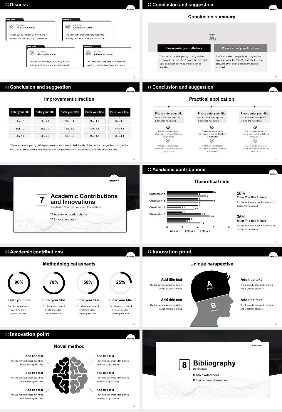 Seian University of Art And Design Graduation Thesis Defense PPT Template16:9 ratio PPT effect preview image6