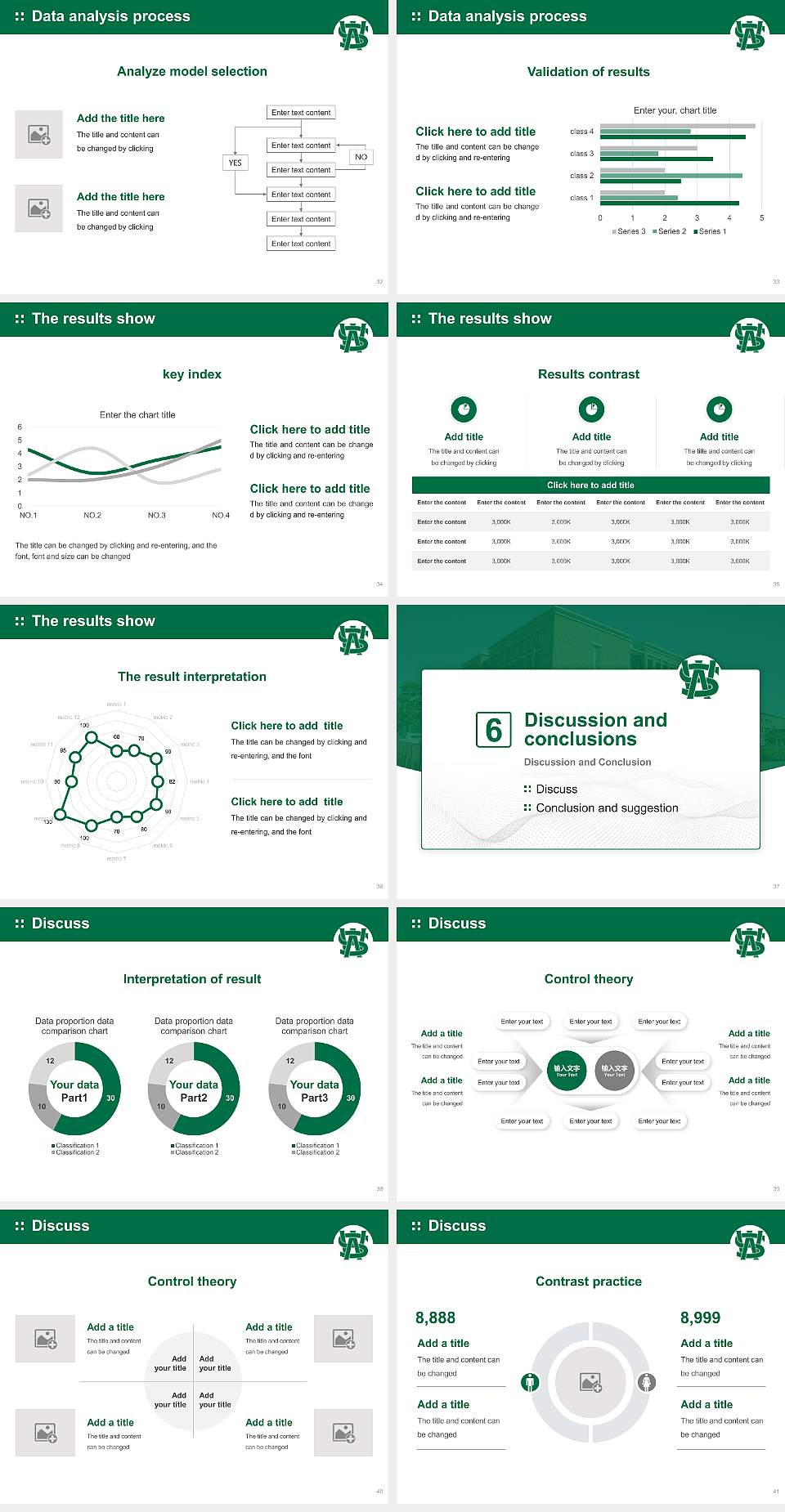Seinan Gakuin University Graduation Thesis Defense PPT Template4:3 ratio PPT effect preview image5