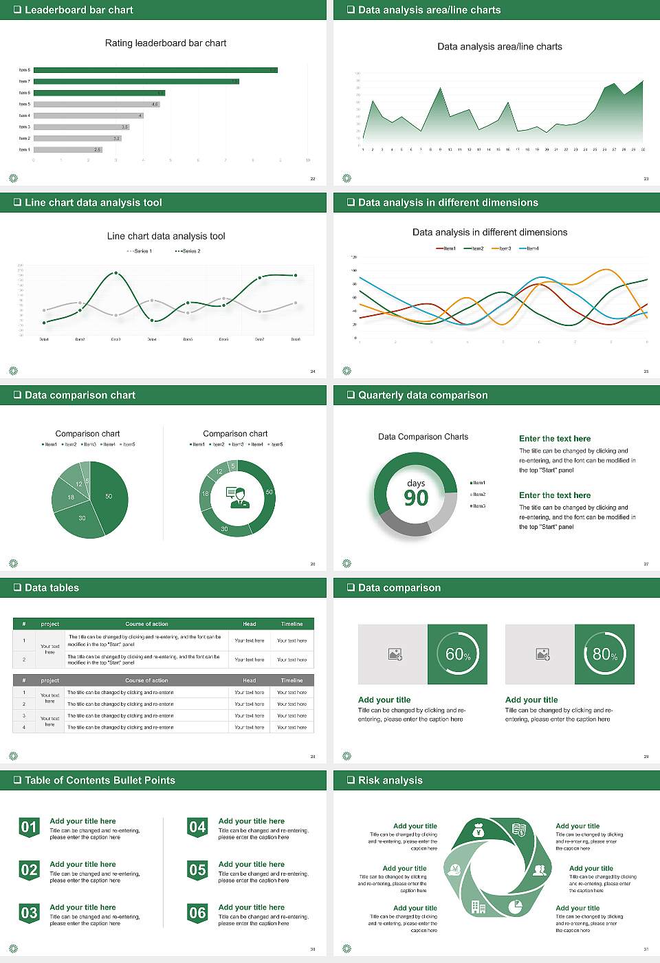 Shizuoka Professional University of Agriculture General PPT Template16:9 ratio PPT effect preview image4