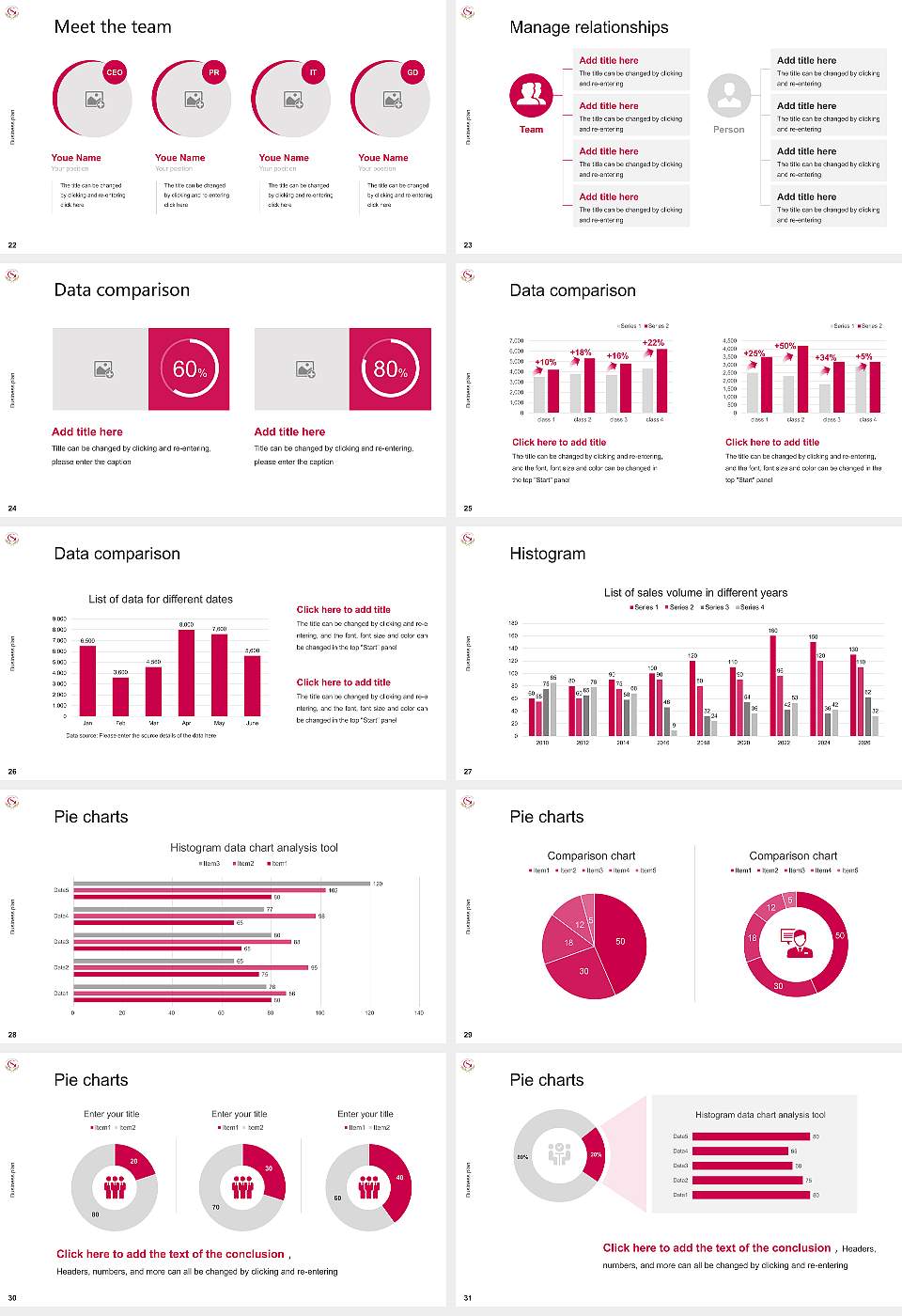 Shikoku Gakuin University Competition/Entrepreneurship Contest PPT Template16:9 ratio PPT effect preview image4
