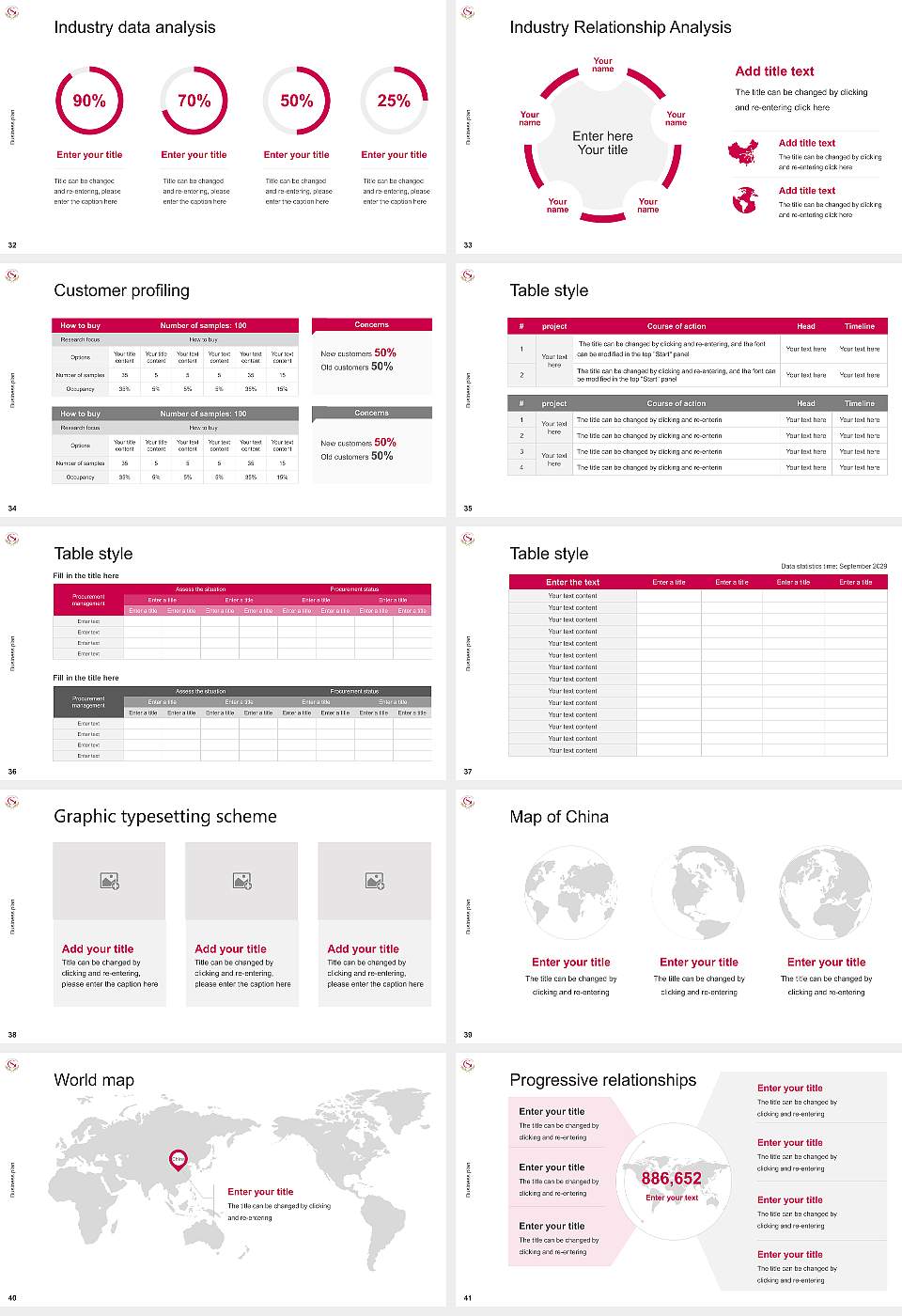 Shikoku Gakuin University Competition/Entrepreneurship Contest PPT Template16:9 ratio PPT effect preview image5