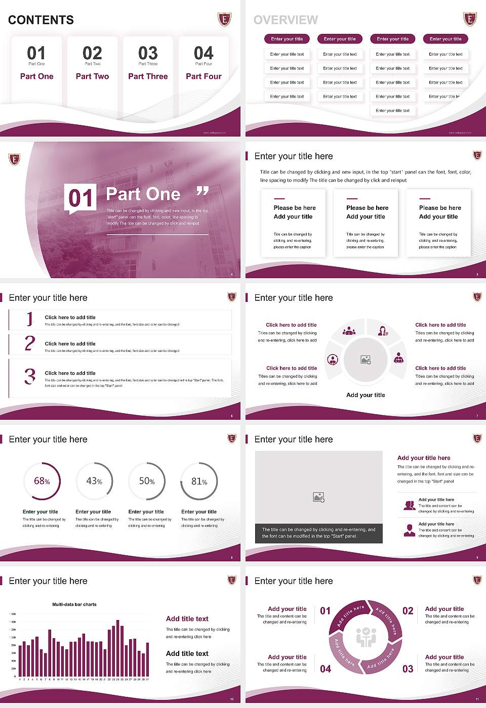 Shizuoka Eiwa Gakuin University Lecture Sharing and Networking Event PPT Template16:9 ratio PPT effect preview image2