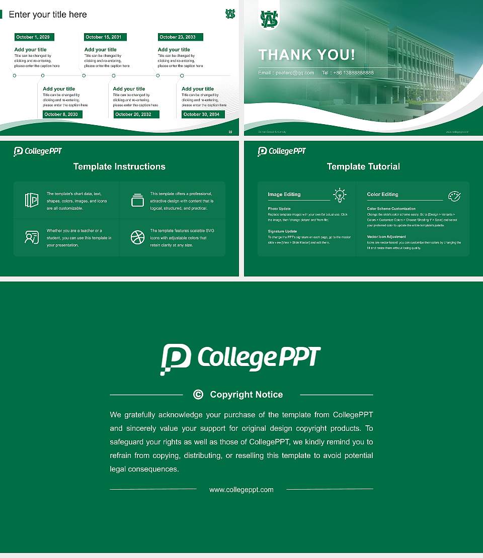 Seinan Gakuin University Lecture Sharing and Networking Event PPT Template16:9 ratio PPT effect preview image4
