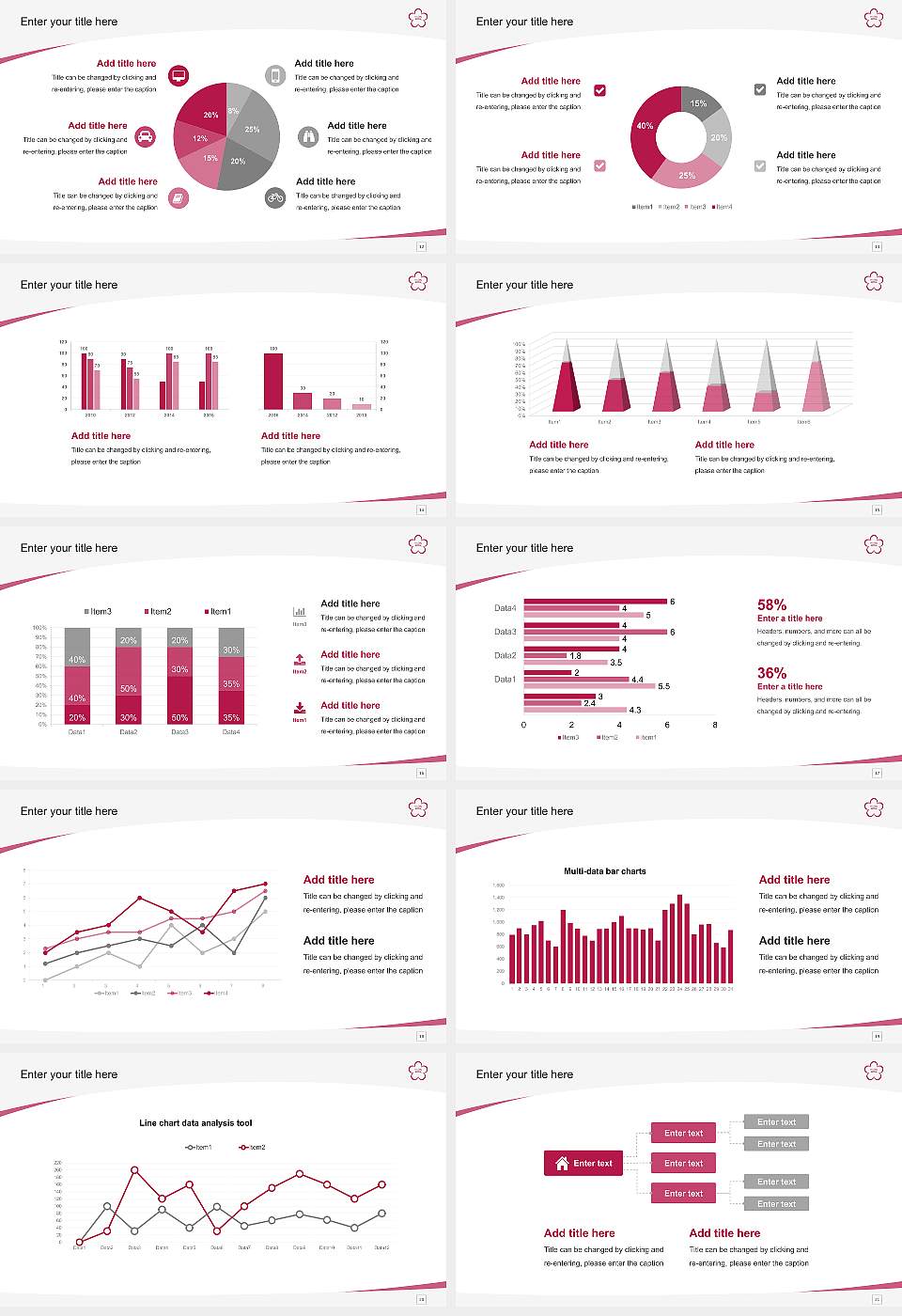 Shiraume Gakuen University Course/Courseware Creation PPT Template16:9 ratio PPT effect preview image3