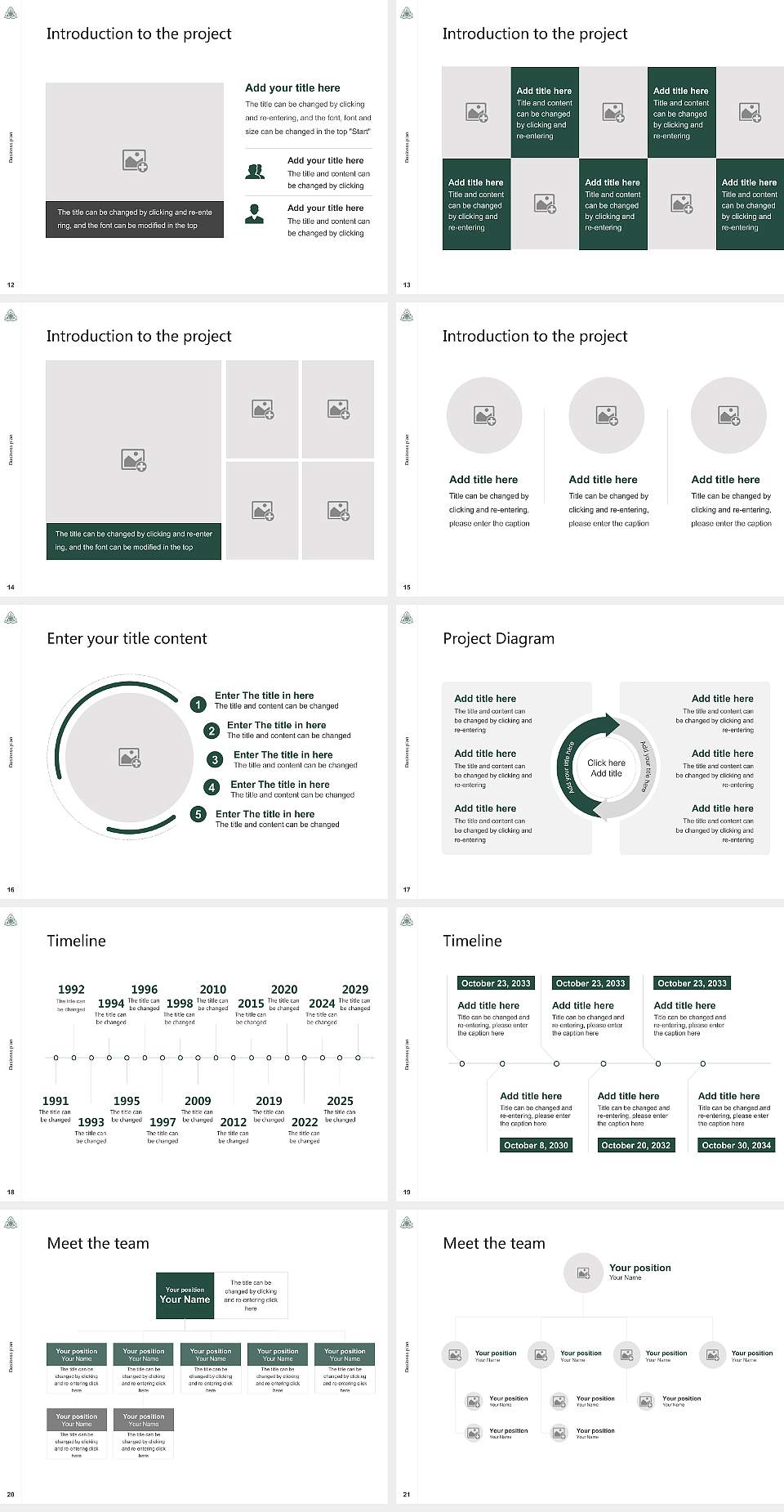 Shijonawate Gakuen University Competition/Entrepreneurship Contest PPT Template4:3 ratio PPT effect preview image3