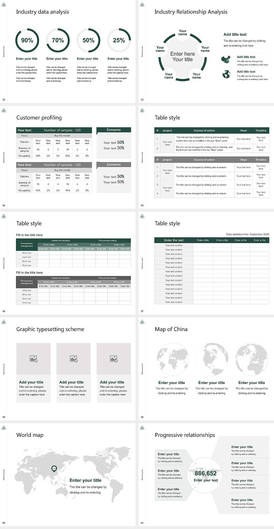 Shijonawate Gakuen University Competition/Entrepreneurship Contest PPT Template4:3 ratio PPT effect preview image5