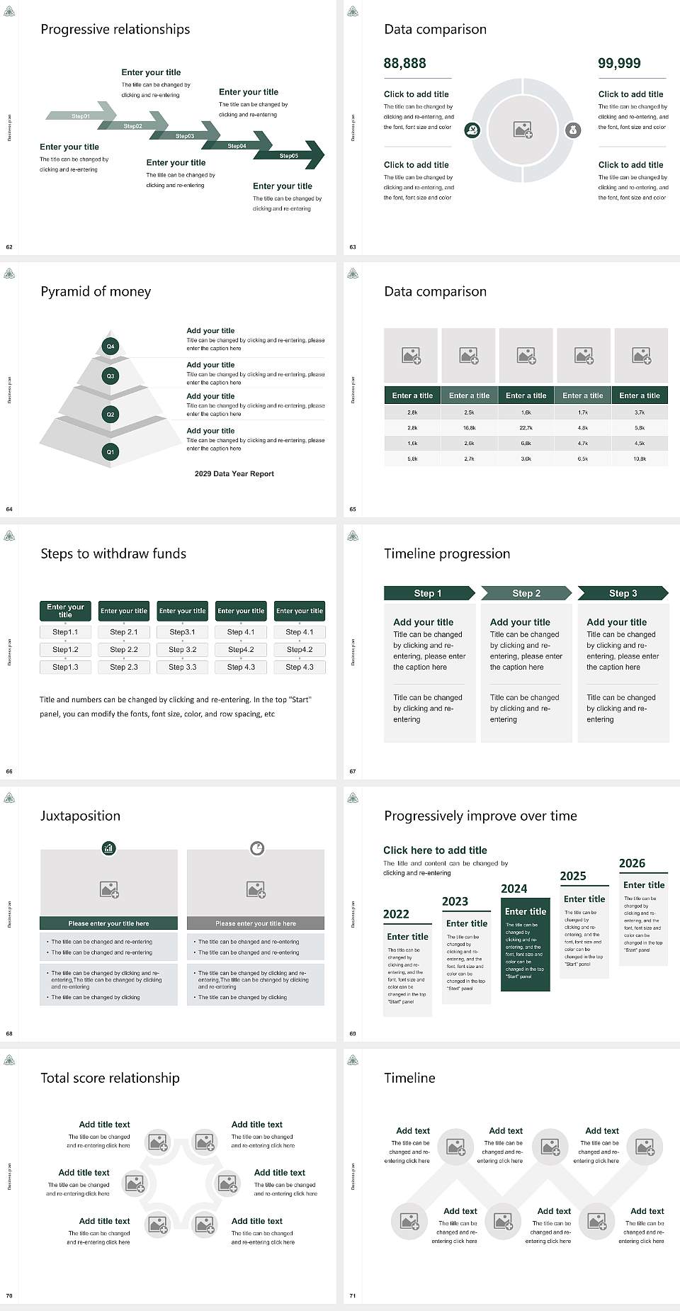 Shijonawate Gakuen University Competition/Entrepreneurship Contest PPT Template4:3 ratio PPT effect preview image8