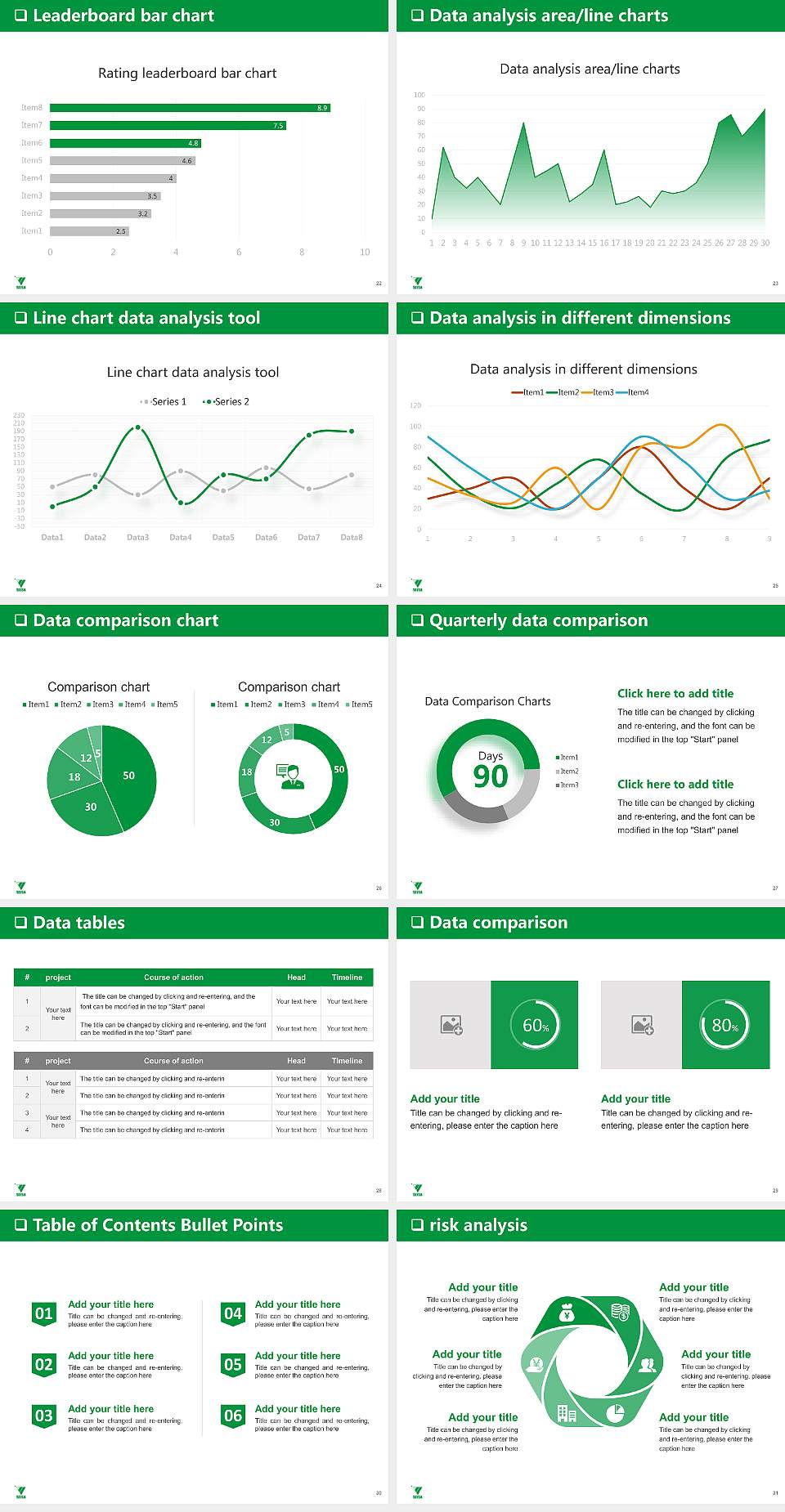 Seisa Dohto University General PPT Template4:3 ratio PPT effect preview image4