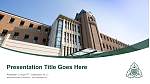 Shijonawate Gakuen University Les PPT-sjabloon