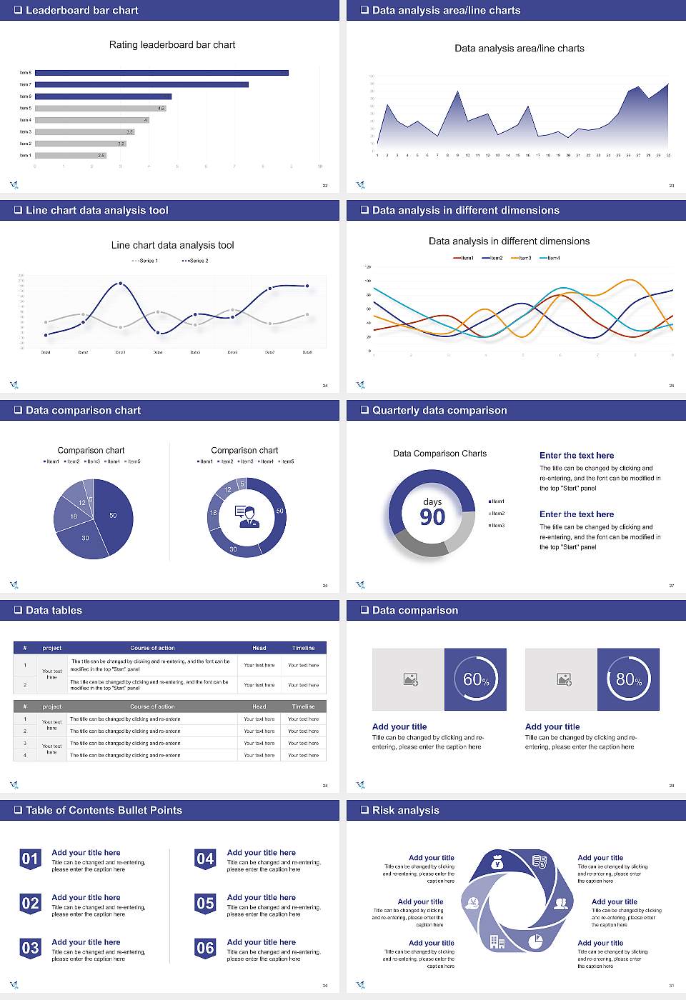 Shizuoka Graduate University of Public Health General PPT Template16:9 ratio PPT effect preview image4
