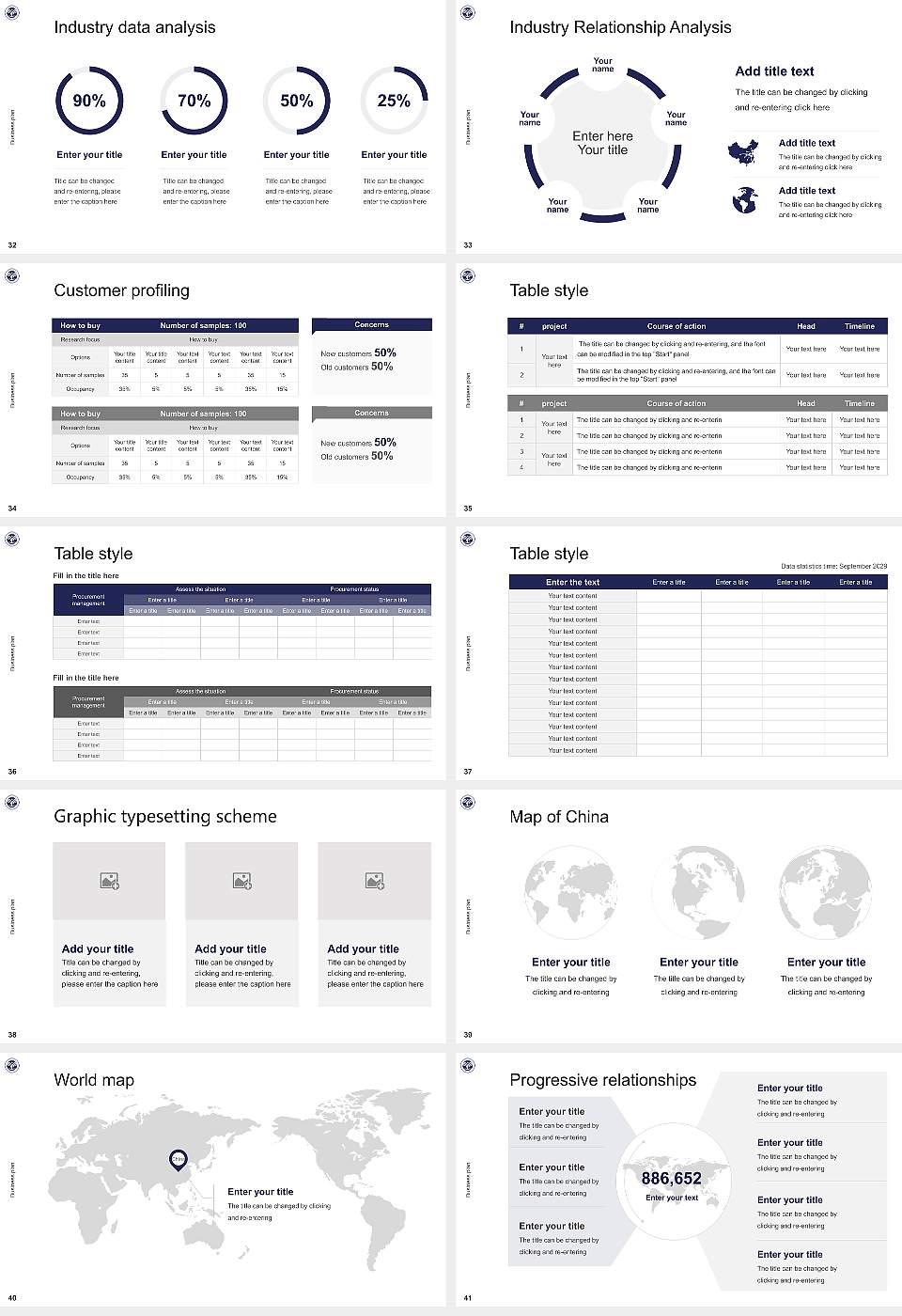 Ryotokuji University Competition/Entrepreneurship Contest PPT Template16:9 ratio PPT effect preview image5